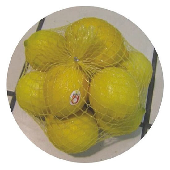 Application 02 - lemon packaging mesh nets