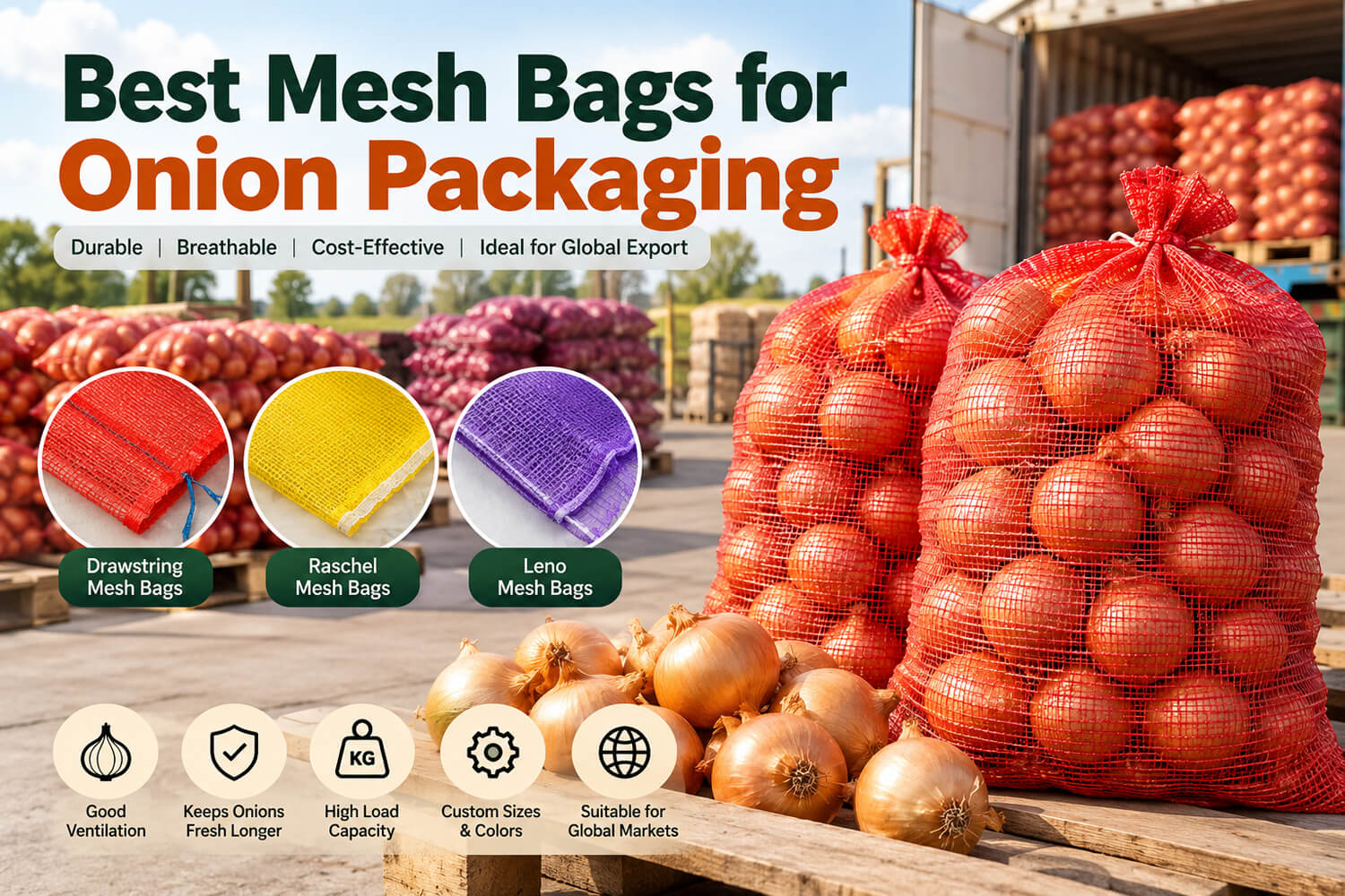 Best Mesh Bags for Onion Packaging